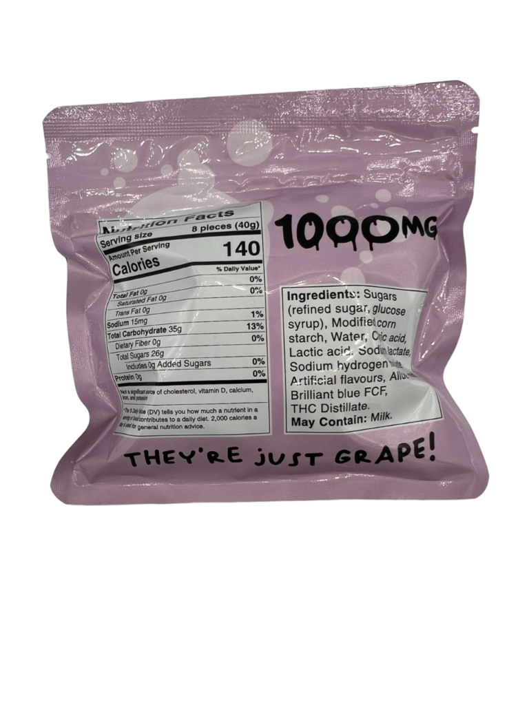 Grape Kushies 1000mg - Image 2